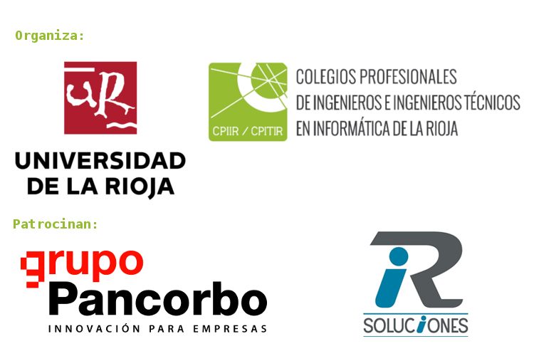 Organiza Universidad de La Rioja y CPITIR. Patrocinan Grupo Pancorbo y IR Soluciones